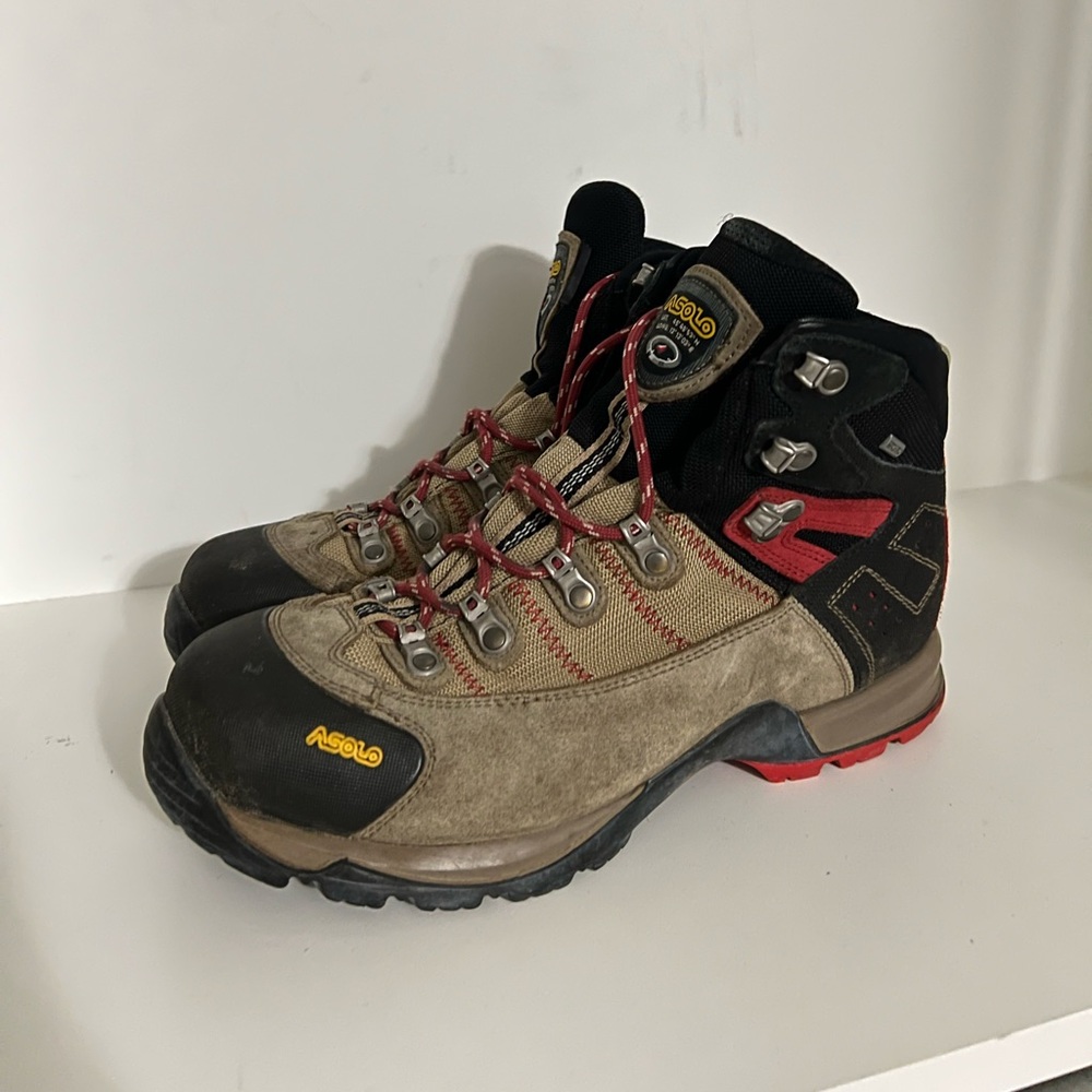 Asolo Fugitive Brown/Red Size 9.5